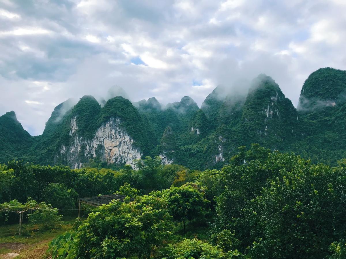 Nirvana Organic Farm Inn Yangshuo Exteriör bild