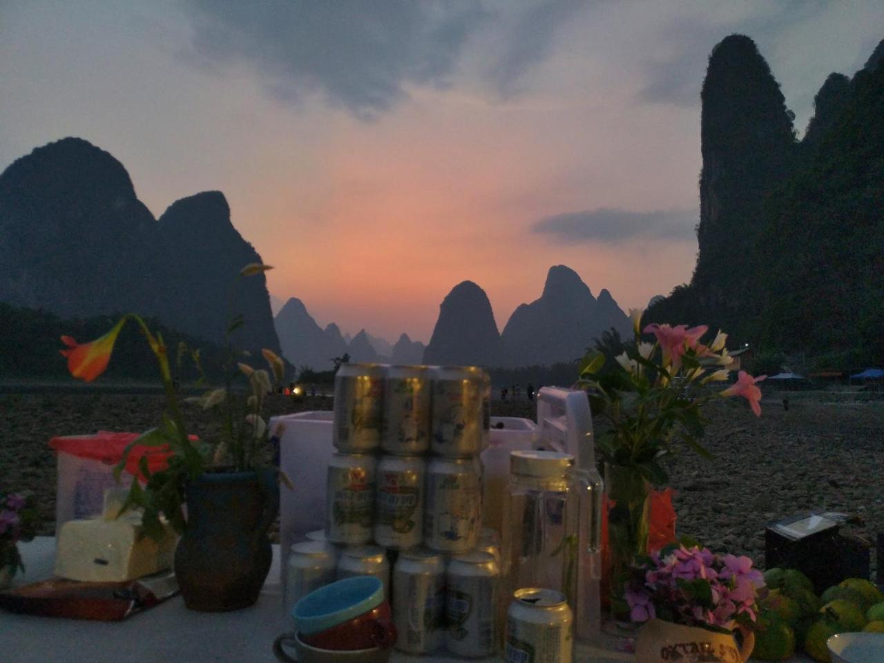 Nirvana Organic Farm Inn Yangshuo Exteriör bild