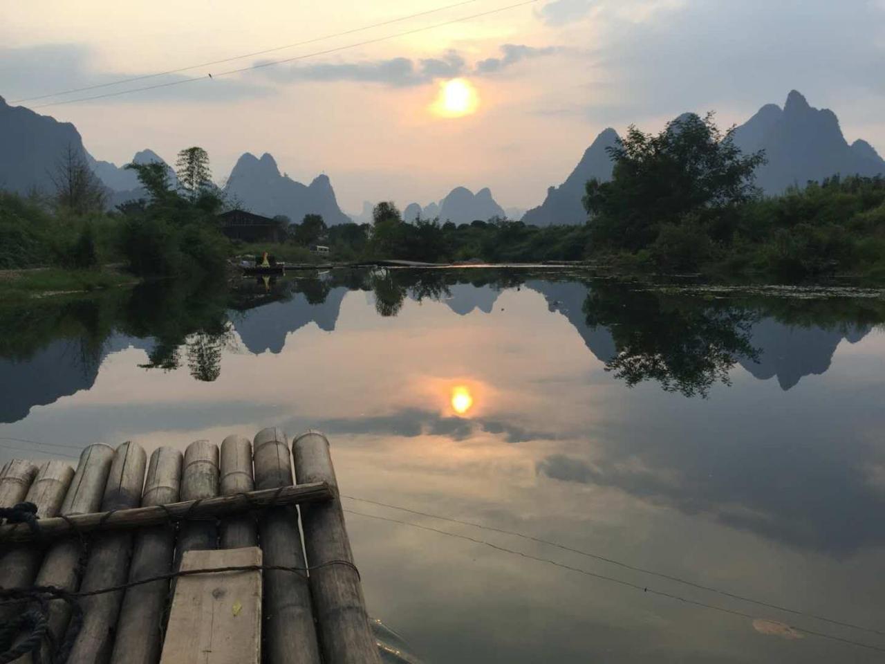 Nirvana Organic Farm Inn Yangshuo Exteriör bild
