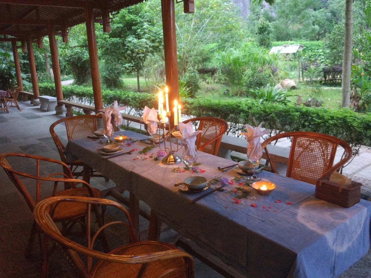 Nirvana Organic Farm Inn Yangshuo Exteriör bild